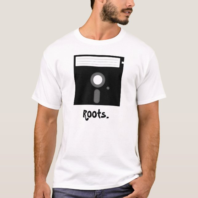 Nerdy rotar 'T-Shirt Tee Shirt (Framsida)