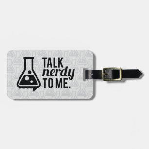 Nerdy samtal bagagebricka