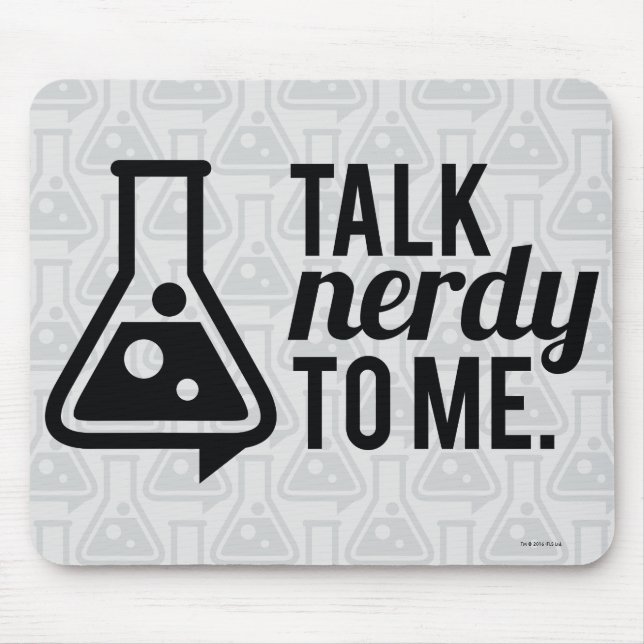Nerdy samtal musmatta (Framsidan)