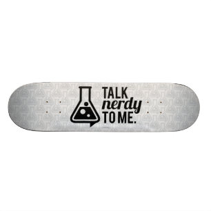 Nerdy samtal old school skateboard bräda 18 cm