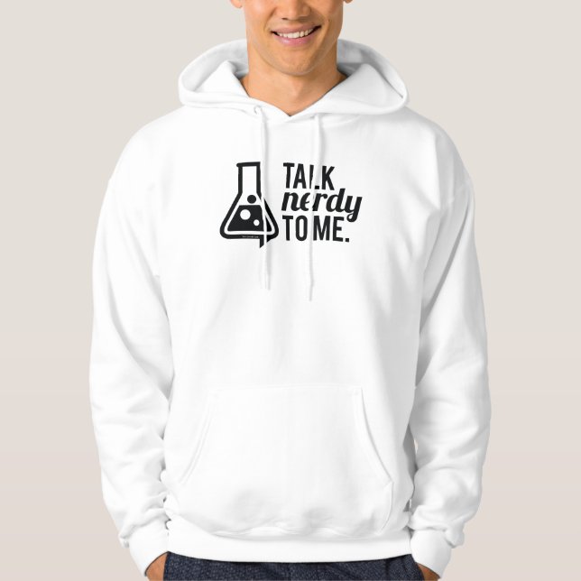 Nerdy samtal sweatshirt (Framsida)