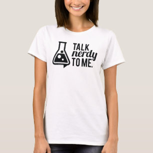 Nerdy samtal tee shirt