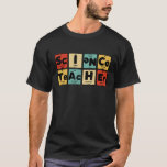 Nerdy Science Teacher Periodic Bord Inslag T Shirt<br><div class="desc">Nerdy Science Teacher Periodic Bord Inslag.</div>