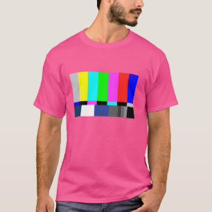 Nerdy Sheldon TV Test Mönster Färg Geek Gift T Shirt