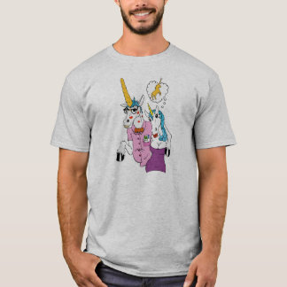 Nerdy skjorta för Unicorn T T-shirt