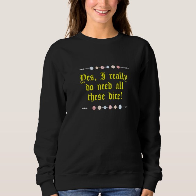 Nerdy-spel D20 Rpg-disken som spelar offertgrafik  T Shirt (Framsida)