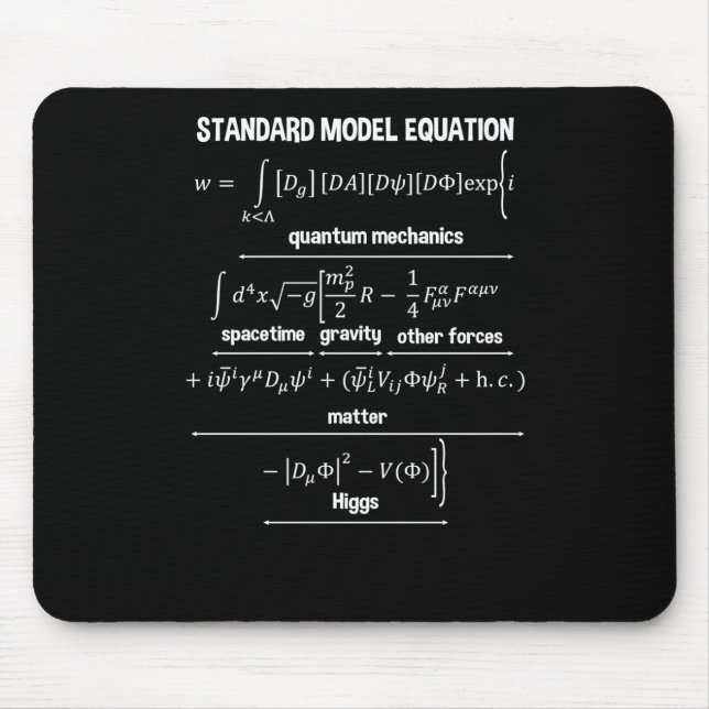 Nerdy Standard Model Equation - Gift for Physics1 Musmatta (Framsidan)