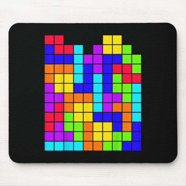 Nerdy Tetrominoes Block Puzzle Video Game Tea Musmatta (Framsidan)