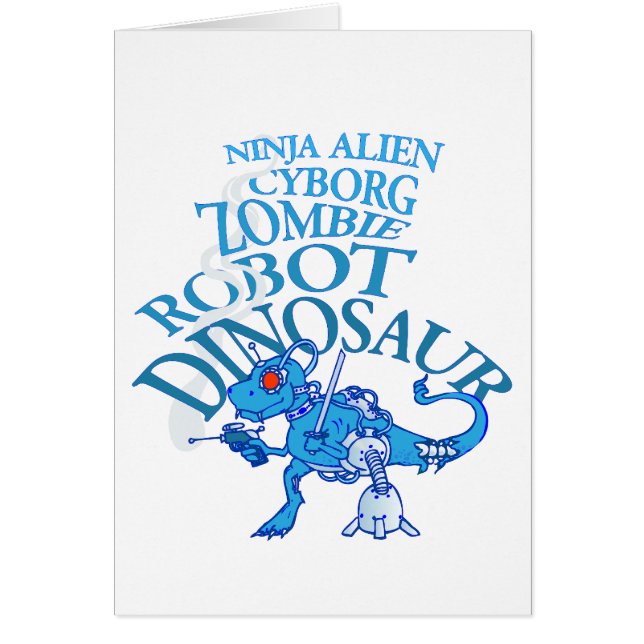 Nerdy toppen hälsningskort (Framsidan)