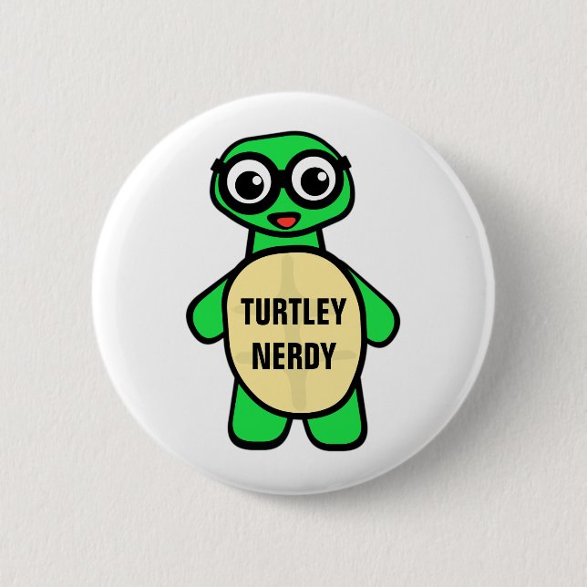 Nerdy Turtley Knapp (Framsida)
