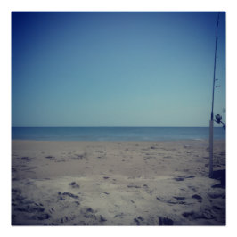 Nere vid stranden perfect poster