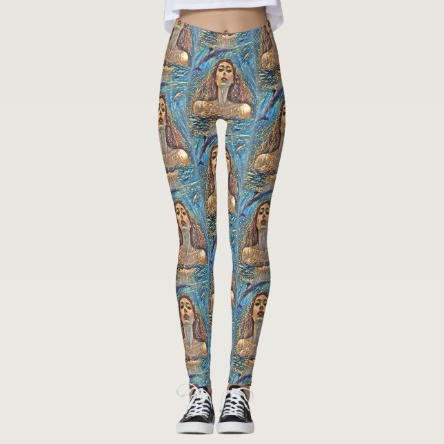 "Nerena" Under stilla Vatten Leggings (Framsida)