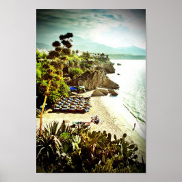 Nerja Calahonda Beach Andalusia Costa del Sol Poster