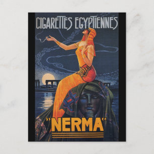 NERMA Cigarettes egyptiennes Vykort