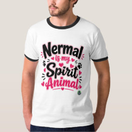 NERMAL ÄR MIN ANDRA JAG _ The Alaska Cat Cafe T Shirt