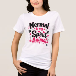 NERMAL ÄR MIN SJÄLSDJUR _ The Alaska Cat Cafe T Shirt