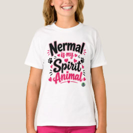 NERMAL ÄR MIN SJÄLSDJUR _ The Alaska Cat Cafe T Shirt