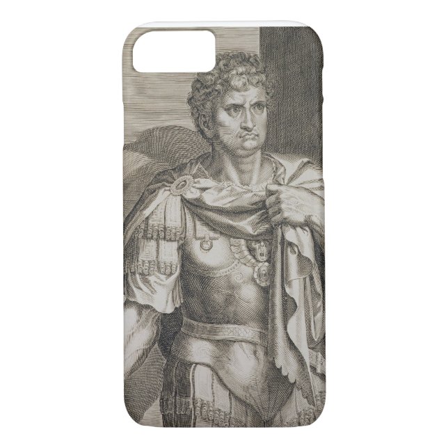 Nero Claudius Caesar kejsare av den engr Rome Case-Mate iPhone Skal (Baksida)