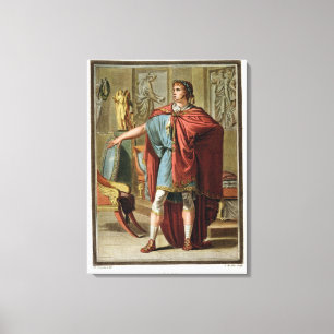 Nero dräkt för 'Britannicus Canvastryck