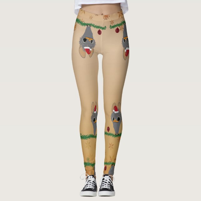 Nerry julbalar leggings (Framsida)