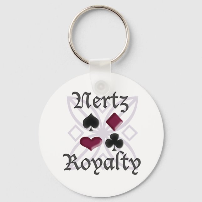Nertz Royalty Keychain Nyckelring (Framsida)