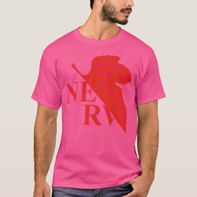 Nerv Logotyp Evangelion T Shirt (Framsida)