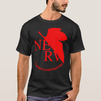 Nerv Logotyp, Neon Genesis Evangelion Essential T- T Shirt