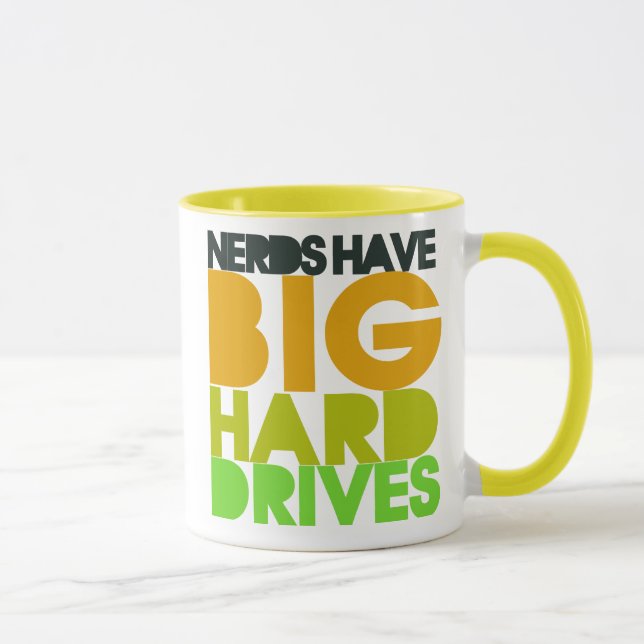Nerver har stora hårddiskar mugg (Höger)