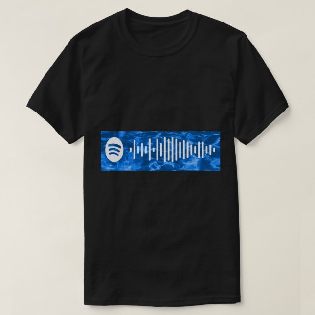 Nerves - DPR Blue Scan Code T Shirt (Design framsida)