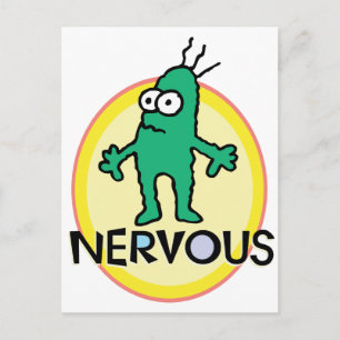 Nervös Vykort