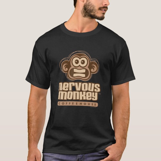 Nervous Monkey T Shirt (Framsida)