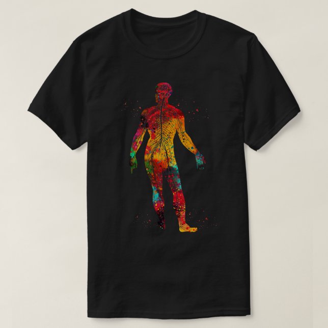 Nervsystem 1 t shirt (Design framsida)