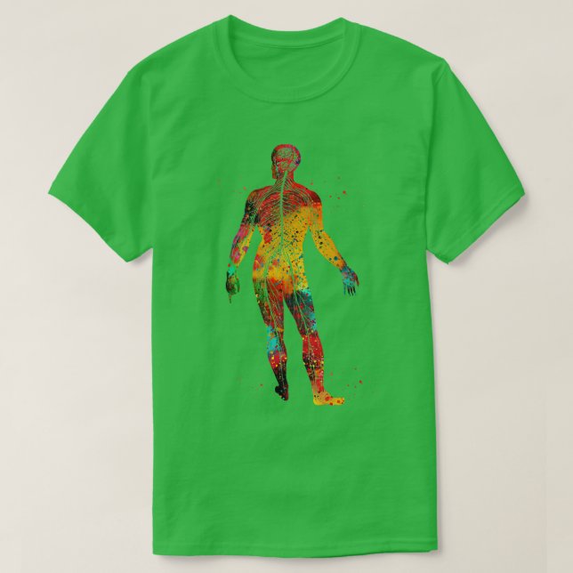 Nervsystem 1 t shirt (Design framsida)