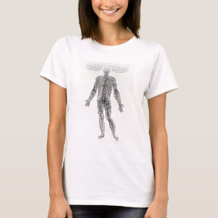 Nervsystem (b-/wtryck) t shirt