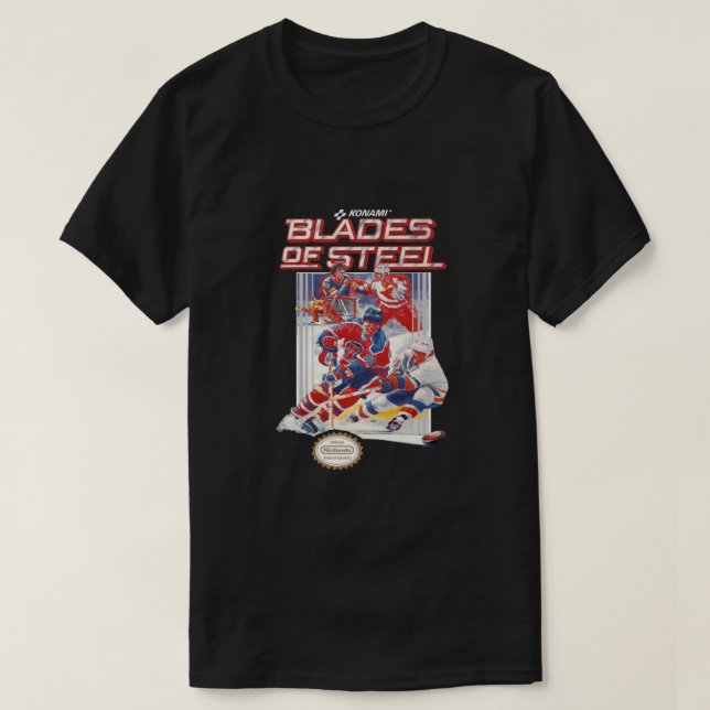 NES-blad av stål Classic T Shirt (Design framsida)