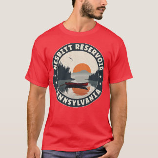 Nesbitt Reservoir Pennsylvania Sunset T Shirt