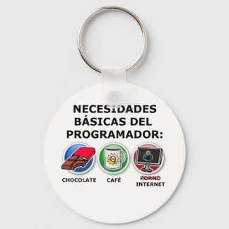 Nesidades básicas del programador nyckelring