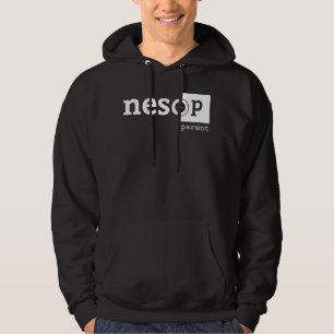 NESOP-förälderHoodie - mörk Tröja Med Luva