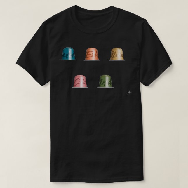 Nespresso kapslar  t shirt (Design framsida)