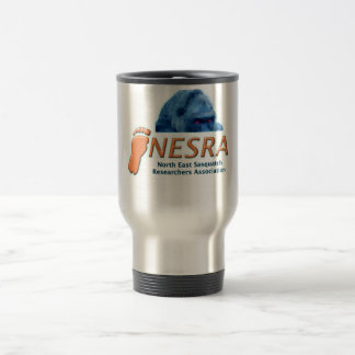 NESRA-rostfritt ståltravel mug - logotyp/varelse Resemugg