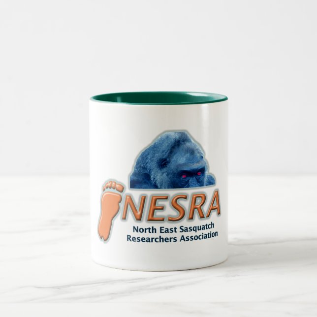 NESRA Två-Tonar den keramiska kaffemuggen - Två-Tonad Mugg (Center)