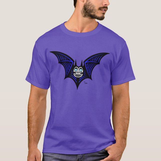 Ness Fladdermus T Shirt (Framsida)