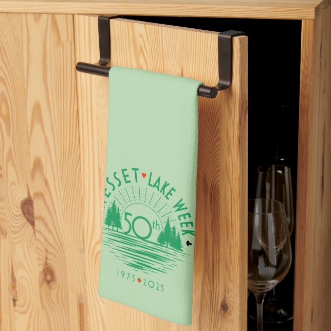 Nesset 50th Kitchen Towel Kökshandduk (Thirds Fold)