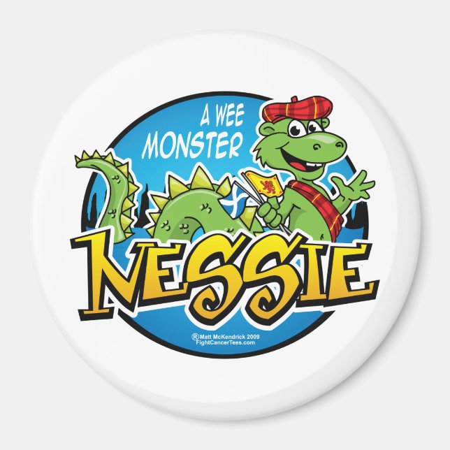 Nessie: A Wee Monster Magnet (Framsidan)