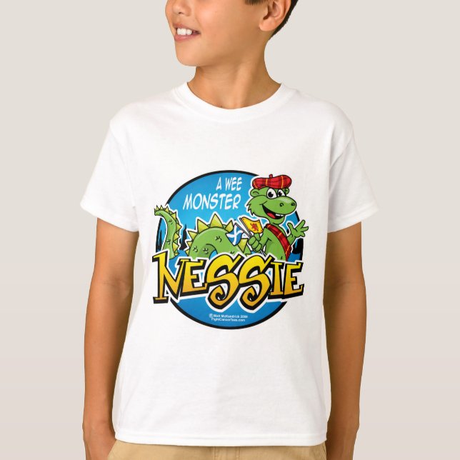 Nessie: Ett Weemonster T Shirt (Framsida)
