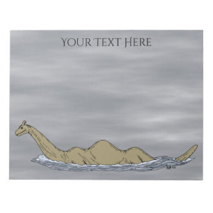 Nessie Loch Ness Monster Anteckningsblock