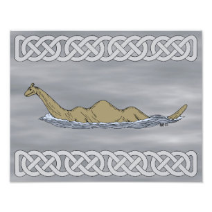 Nessie Loch Ness Monster Fototryck