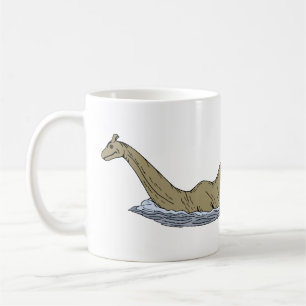 Nessie Loch Ness Monster Kaffemugg