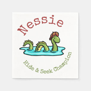 Nessie, Loch Ness Monster Pappersservett