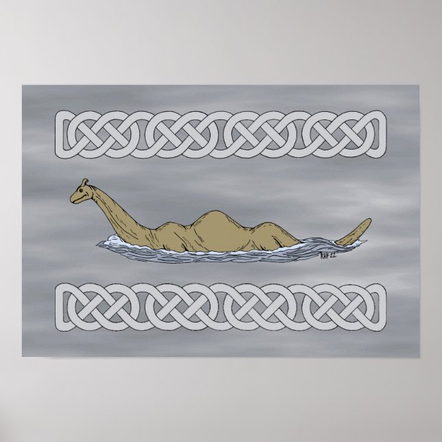 Nessie Loch Ness Monster Poster (Framsidan)